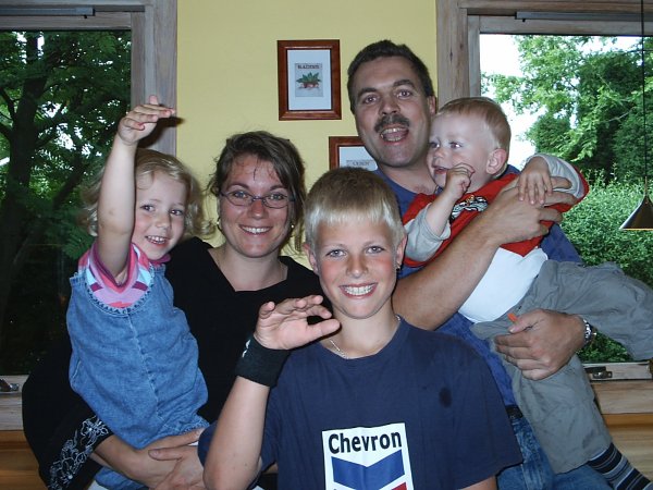 Hele familien (minus Lasse, der var p Roskildefestival!!)